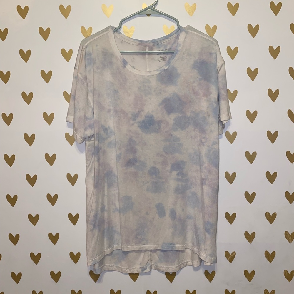 American Eagle Soft & Sexy tie dye tee